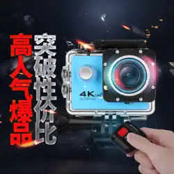 4Kアクションカメラリモコンシュノーケリング防水マイクロミニカメラHDwifiトラベルヘルメットデジタルDV