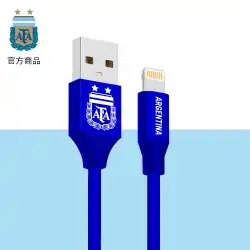 アルゼンチン代表公式商品丨USBデータケーブル急速充電Androidtypec一般メッシサッカーファンギフト