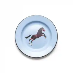 SELETTIイタリアントイレットペーパーエナメルプレート皿トイレットペーパーシリーズ食器装飾プレート