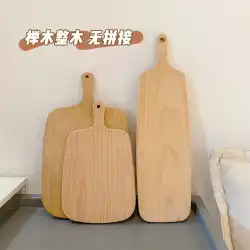 *パイパイアクリジン*キッチンブナ日本の厚くまな板木製トレイ丸ごと木製ブレッドボードステーキボード寿司ボード