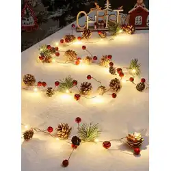 小さなクリスマスツリーイン風照明装飾クリスマスデコレーションショップウィンドウデコレーションシーンレイアウトクリエイティブw7
