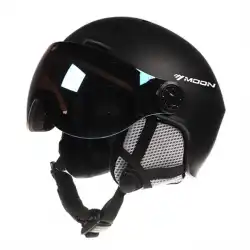 保護用ヘルメット成形スキー安全ヘルメット、ゴーグル一体型男性用および女性用電気自動車用ヘルメットシングルボードダブルボード保護