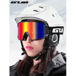 新しいスキーヘルメット屋外の男性用および女性用のプロ仕様の機器暖かい通気性のある雪のヘルメット大人のベニヤ保護具冬の保護