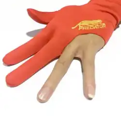 送料無料ビリヤード手袋露出指3g指ビリヤード男性と女性のための特別な手袋、黒のビリヤード手袋