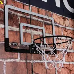 小さなバスケット屋内吊り子供用バスケットボールフープパンチフリーファミリースタンダード屋外大人用バスケットボールフープ壁掛け式ブルー