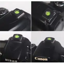 Baizhuo Canon Nikon Pentax Fuji Panasonic MicroSLRカメラホットシューレベルプロテクションカバーホットシューカバー防塵ポートレートランドスケープホライゾンシーレベルスカイユニバーサル