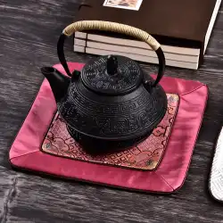 新しい中国のレトロな絹の断熱パッド古典的なティーポットパッド茶碗プレースマット中国風の茶アート生地柔らかい装飾多目的