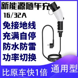 新しいエネルギー充電パイルは、Tesla Guangmai Teng Roewe Ma XuanyiTrumpchiソースカー7KWポータブル3に適しています