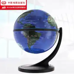 中国地図代理店Bomu11cm中国衛星グローブオフィスオーナメントブライトダークブルー装飾オーナメントGoogleグローブオフィスオーナメント