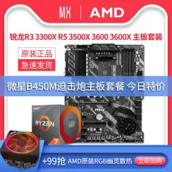 Ruilong R5 3500X3600Xボックス化CPUマザーボードセットR33300XMSIB450モルタルMAX