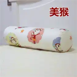 新生児保護枕保護枕ベビーベッドベビーカーフェンス利用可能な純綿小型そば殻キャンディー枕