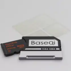 BaseQi Microsoft SurfaceBook13 / 15インチ隠しカードリーダーフラッシュメモリ拡張拡張SDカードスリーブ