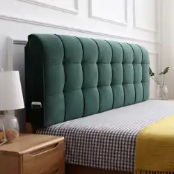 畳のベッドサイドクッションソフトカバーカバーイン風寝室枕大きな後ろ北欧の壁粘着性取り外し可能で洗える