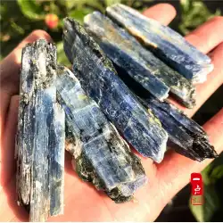 少しクリスタルナチュラルクリスタル生石藍晶石グリーンマイカブルークリスタル生石ウール鉱石標本