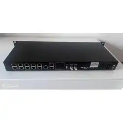 IPからDTMB/DVB-C変調器、12のネットワークポート、8つの周波数ポイント、ホテルのデジタルTVシステム