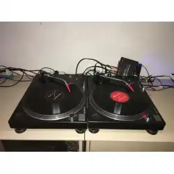 DJ機器パナソニック1200MK5ビニールレコードプレーヤー修理なしの黒のDJレコードプレーヤーの元の力のペア