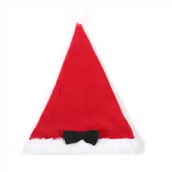 クリスマスギフトギフトぬいぐるみクリスマス帽子幼児かわいい弓の装飾クリスマス帽子屋台スキャンコードギフト