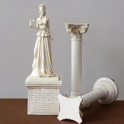 ギリシャのアテナの女神の彫刻像石膏樹脂天使の装飾品装飾品手工芸品デスクトップの小物