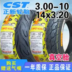 Zhengxinタイヤ3.00-10電気自動車バキュームタイヤ30010インチスクーター14x3.2防爆タイヤ