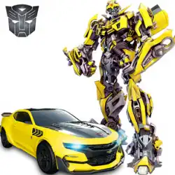 Hasbro Transformers5おもちゃの子供誘導充電リモートコントロールカーボーイバンブルビーロボット3-6歳