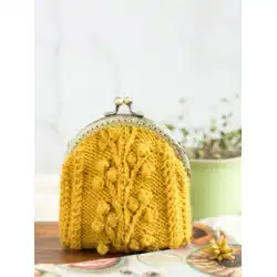 シスター・スー・スーの家庭用温かみのある小口ゴールドバッグ手織りバッグかぎ針編みdiy素材バッグウール糸糸グループディスカッション