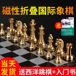 子供の学生と初心者のための子供のチェスゲームのための特別な磁気ポータブルハイエンドミニチェスボード