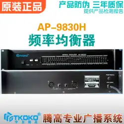 周波数イコライザーAP-9830Hサウンドバランス調整チューニングYulongTenggao拡声システムプロモーション