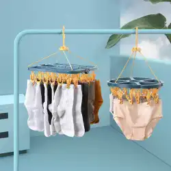 家庭用防風多機能洗濯バサミとマルチクリップ寮の学生が靴下を乾かすアーティファクトハンガーハンガーハンガー