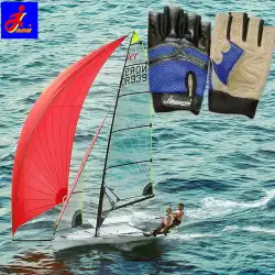 スーパー滑り止めの航海用手袋セーリングウィンドサーフィンサーフィンドラゴンボートウォータースポーツ滑り止めロッククライミング長くなった指