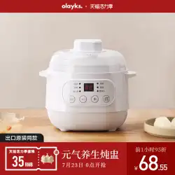 日本に輸出されたオレイクスオリジナルの小さな電気鍋、鳥の巣鍋、スープ鍋、お粥、アーティファクト家庭用防水鍋
