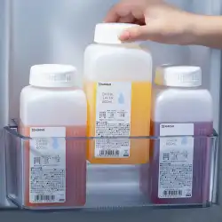 日本輸入液体貯蔵ボトル、果汁飲料貯蔵容器、冷蔵庫、冷水ボトル、ミルクディスペンシング密封缶