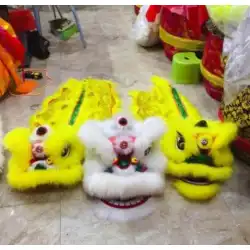 獅子舞、太鼓、子供、獅子舞の頭、獅子舞のおもちゃ、子供のスーツ、獅子舞の衣装、大人のための手作りのマスク。
