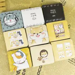 財布の男の子の学生の日本と韓国語版は個性かわいいアニメ漫画の短いモルモット車の小さい財布カードバッグを流行させます