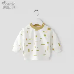 男の子のスウェットシャツトレンディな韓国の女の子2021年秋の服洋服洋風ベビートップス赤ちゃんの秋子供用長袖Tシャツ