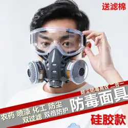 有毒ガス放出用ガスマスク化学防塵保護マスクスプレーペイント特殊フルフェイスフルフェイスレスピレーター