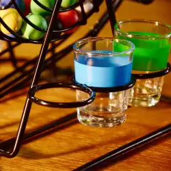 。飲酒娯楽楽しいおもちゃアメリカの宝くじ機ターンテーブル小道具飲酒ゲームバーktv用品アプライアンス