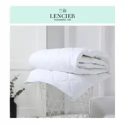 LENCIER Lanxu効果的な防汚、抗菌、滑り止め、洗える純綿の一体型マットレスプロテクター