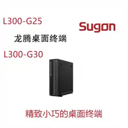ZhongkeSugonLoongsonワークステーションL300-G25/G30 8G / 256G/1G独立ディスプレイ国内オペレーティングシステム