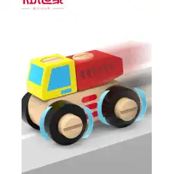 木製遊び家族子供ベビースクリューナットの組み合わせ取り外し可能な掘削機エンジニアリング車両セット教育玩具男性