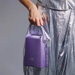 GuliangjiaJijiシガレットケースバッグ2021夏新しい小さなバッグファッションポータブルパールバッグ携帯電話スクエアバッグ斜めバッグ