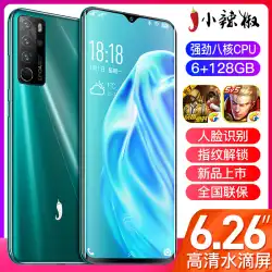 WeChat QQ Bakai Pepper P40 Full Netcom Dual 4G New 6.26inch Water Drop Screen Face Fingerprint Recognition Student Game Old Man Android Smart Official Pro + Mobile Phone