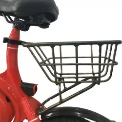 フライホイールはDYUビッグフィッシュスマートフォールディング電動自転車ミニポータブルバッテリーカーリアバスケットバスケット