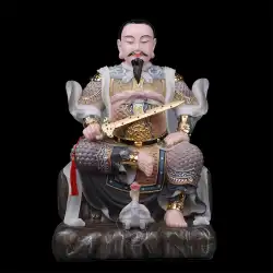 Wukong仏製品玄武神像ZhenwuXuanwu皇帝ハンBaiyu手工芸品仏ホールリビングルームデスクトップ装飾