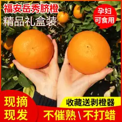 ニューホールネーブルオレンジ新しい12ギフトボックスファーマースイートオレンジ17.5度ガンナンエヒメゼリーロックシュガーオレンジグリーンオレンジ