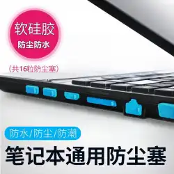 ラップトップダストプラグUSBダストカバーマルチインターフェースセットLenovoDell HP Shenzhou Acer ASUS