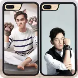 俳優/ Zhong HanliangiphoneX携帯電話ケースすりガラスケース7plus強化11pro6Sガラスに適しています