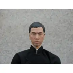 1/6兵士モデルJingwumenDonnie YenYewen中国のアジア人の頭の彫刻