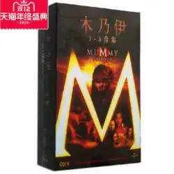 本物の映画DVDミイラ1-3コレクションブランドンフィッシャージェットリーハードカバー映画3DVD9ディスク