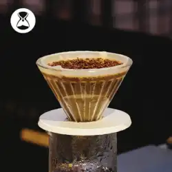 Taimoガラスアイス瞳孔手作りコーヒードリップフィルターカップ自家醸造コーヒーポットコーヒー家電セットフィルター