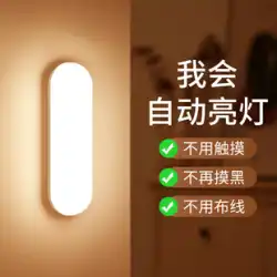 人体自動誘導常夜灯充電寝室睡眠音響制御ライトホーム通路廊下階段廊下トイレ